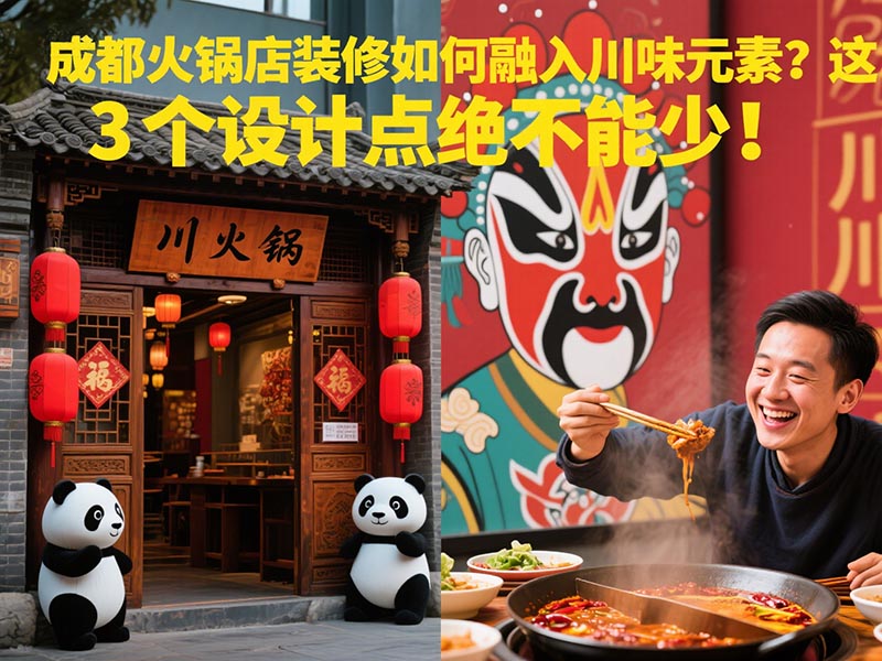 成都火鍋店裝修如何融入川味元素？這 3 個設(shè)計點絕不能少！